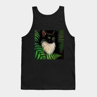 cat fern 3 Tank Top